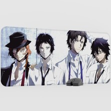 mousepad bastir Bungou Stray Dogs Anime Mousepad V5 - 90X40 Xxl Gaming Mouse Pad Fare Altlığı