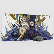 mousepad bastir Dainsleif Genshin Impact Anime Oyuncu V5 - 70X30 Xl Gaming Mouse Pad Fare Altlığı