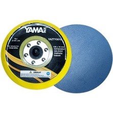Yama YTY3019 125X10MM Yapışkanlı Deliksiz Orta Sert Zımpara Tabanı