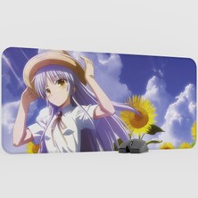 mousepad bastir Angel Beats Anime Mousepad V3 - 90X40 Xxl Gaming Mouse Pad Fare Altlığı
