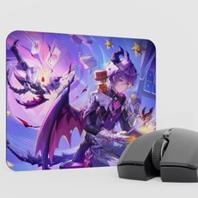 mousepad bastir Durin Genshin Impact Anime Oyuncu V4 - 22X18 Gaming Mouse Pad Fare Altlığı