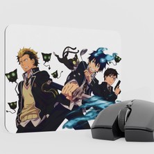 mousepad bastir Ao No Exorcist Anime Mousepad V5 - 22X18 Gaming Mouse Pad Fare Altlığı