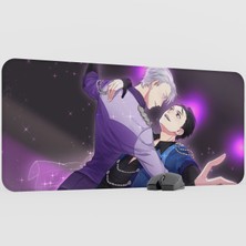 mousepad bastir Yuri On Ice Anime Mousepad V5 - 90X40 Xxl Gaming Mouse Pad Fare Altlığı