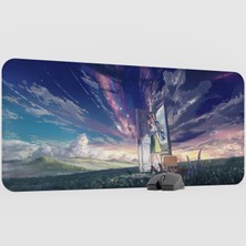 mousepad bastir Suzume Anime Mousepad V4 - 90X40 Xxl Gaming Mouse Pad Fare Altlığı