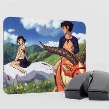 mousepad bastir Mononoke Hime Anime Mousepad V2 - 22X18 Gaming Mouse Pad Fare Altlığı