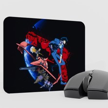 mousepad bastir Cowboy Bebop Anime Mousepad V1 - 22X18 Gaming Mouse Pad Fare Altlığı