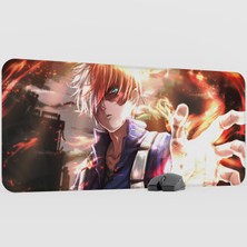 mousepad bastir Shoto Todoroki Anime Mousepad V2 - 90X40 Xxl Gaming Mouse Pad Fare Altlığı