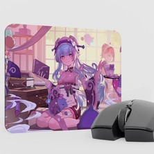 mousepad bastir Yumemizuki Mizuki Genshin Impact Anime Oyuncu V5 - 22X18 Gaming Mouse Pad Fare Altlığı