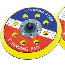 Yama YTE3123 125X10MM Cırtlı Delikli Orta Sert Ekonomik Zımpara Tabanı