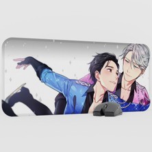 mousepad bastir Yuri On Ice Anime Mousepad V3 - 70X30 Xl Gaming Mouse Pad Fare Altlığı