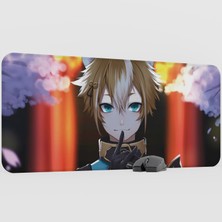 mousepad bastir Gorou Genshin Impact Anime Oyuncu V2 - 90X40 Xxl Gaming Mouse Pad Fare Altlığı