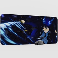 mousepad bastir Ao No Exorcist Anime Mousepad V2 - 90X40 Xxl Gaming Mouse Pad Fare Altlığı