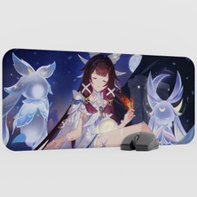 mousepad bastir Columbina (Damselette) Genshin Impact Anime Oyuncu V2 - 70X30 Xl Gaming Mouse Pad Fare Altlığı