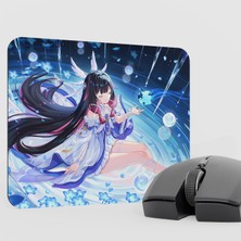 mousepad bastir Columbina (Damselette) Genshin Impact Anime Oyuncu V3 - 22X18 Gaming Mouse Pad Fare Altlığı