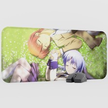 mousepad bastir Angel Beats Anime Mousepad V5 - 70X30 Xl Gaming Mouse Pad Fare Altlığı