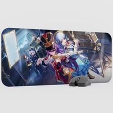 mousepad bastir Chevreuse Genshin Impact Anime Oyuncu V5 - 70X30 Xl Gaming Mouse Pad Fare Altlığı