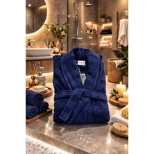 Özdilek Navy Comfort Bornoz Lacivert  L Beden