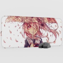 mousepad bastir Mirai Nikki Anime Mousepad V4 - 70X30 Xl Gaming Mouse Pad Fare Altlığı