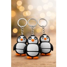 Lumiyo Penguen Figürlü Anahtarlık 3'lü Set