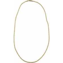 Suzi Shine cm 14K Altın Kaplama Burma Zincir Kolye