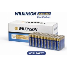 Wilkinson Aaa R03 Ince Pil Zinc Carbon Ultra Energy 2 Li 30 Paket