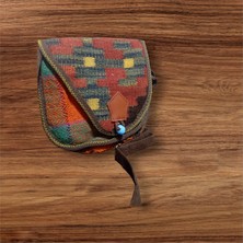 Öykücanbu Otantik El Dokuması Askılı Oval Çanta