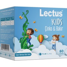 Lectus Kids Çinko & Bakır Çinko Bisglisinat 60 Saşe