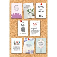 Pankart Evi 8 Adet Tasavvuf Islami Kart Seti