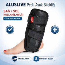 Aluslive ALUSLİVE PEDLİ AYAK BİLEKLİĞİ SAĞ SOL KULLANILABİLİR STANDART BEDEN