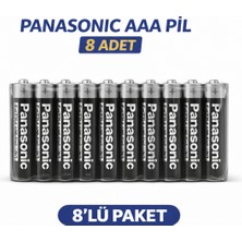 Panasonic Aaa R03 Ince Pil Zinc Carbon Extra Heavy Duty 2’li 4 Paket