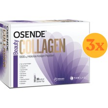 Osende Beauty Collagen 30X40 ml - 3 Adet (90X40 Ml) - Dezenfektan Hediyeli (%72 Alkol)