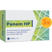 Panem Hp Yumurta Kabuğu Zarı Takviye Edici Gıda 30 Tablet - 3 Adet (90 Tablet)