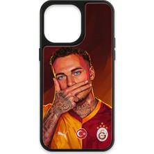 iPhone 14 Pro Max Uyumlu Galatasaray Noa Lang Gol Sevinci Cam Lisanslı Telefon Kılıfı