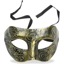 Shopwave Altın Eskitme Yüz Maskesi - Antik Tarz Balo Maskesi