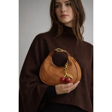 Meche Atelier Since 2024 Laila Kadın Süet El ve Omuz Çantası