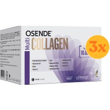 Osende Multi Collagen 30 Saşe - 3 Adet (90 Saşe) - Dezenfektan Hediyeli (%72 Alkol)