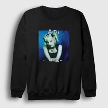 Presmono Unisex Siyah Debris Ayria Sweatshirt