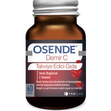 Osende Demir C 60 Kapsül - Dezenfektan Hediyeli (%72 Alkol)