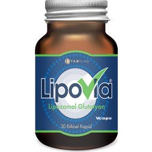 Lipovia Lipozomal Glutatyon 30 Kapsül - Dezenfektan Hediyeli (%72 Alkol)