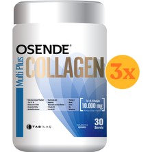 Osende Multi Plus Collagen 10.000 Mg 30 Servis - 3 Adet (90 Servis) - Dezenfektan Hediyeli (%72 Alkol)