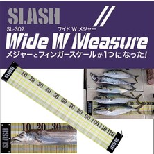 Slash Wide W Measure SL-302 Balık Metre