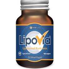 Lipovia Lipozomal Kurkumin 30 Bitkisel Kapsül