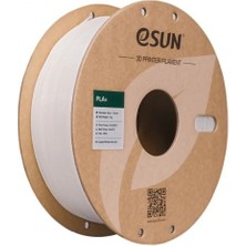 Gümrük Bey Esun Pla Filament 1,75MM Beyaz 1kg | 3D Yazıcı Için Çevre Dostu Pla Malzeme