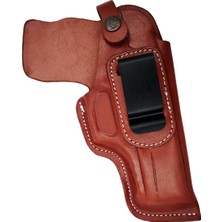 Aresoutdoors GLOCK17 G17 Için Uygun Kemeriçi Kapalı Nmlu Gerçek Deri Sağ Silah Taşıma Kılıfı