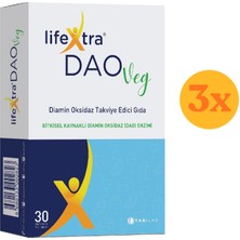 Lifextra Daoveg 30 Enterik Mini Tablet - 3 Adet (90 Tablet)
