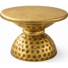 Valda Gold Eskitme Dövme Orta Sehpa