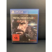 Konami Metal Gear Solid V 5 - Ground Zeroes Ps4 CD Tehşir