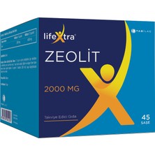 Lifextra Zeolit 2000 Mg 45 Saşe - Dezenfektan Hediyeli (%72 Alkol)