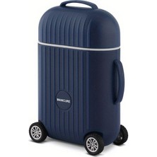 İğne İzi Valiz Tasarımlı 9 Parça Manikür Pedikür Seti – Paslanmaz Çelik Tırnak Bakım Kiti – Seyahat Boy Kişisel Bakım Çantası