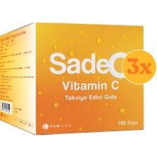 Sadec Vitamin C 100 Saşe - 3 Adet (300 Saşe)